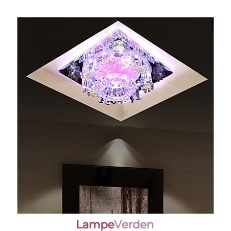 Firkantet koppelampe Lys Krystal Light Creatives Dome Light Tube Lampe Lys Firkantet koppelampe Lys Krystal Light Creatives Dome Light Tube Lampe Lys