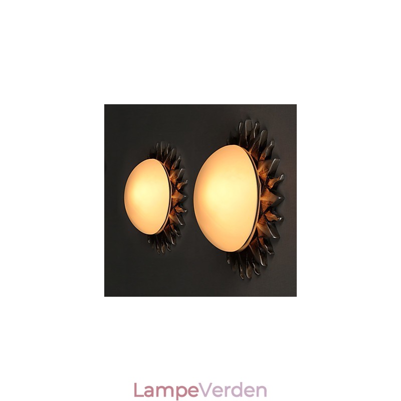 26 * 8 cm moderne og kontraheret tegneseriekunst Solsikker absorberer kuppellys
