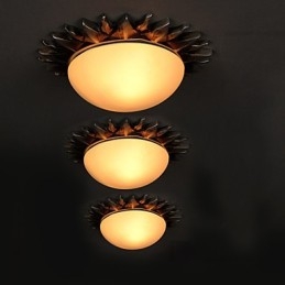 26 * 8 cm moderne og kontraheret tegneseriekunst Solsikker absorberer kuppellys