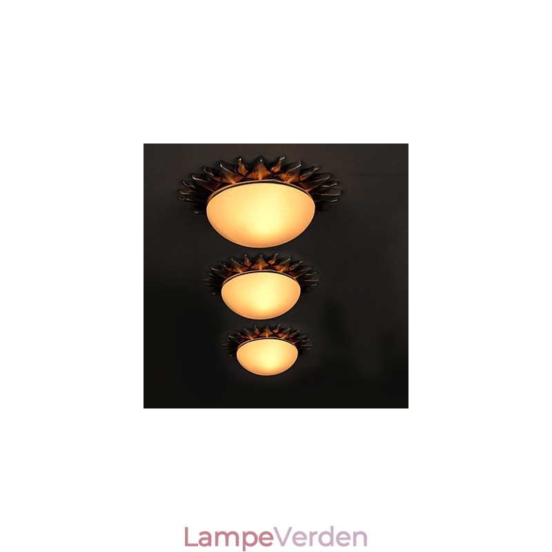 26 * 8 cm moderne og kontraheret tegneseriekunst Solsikker absorberer kuppellys
