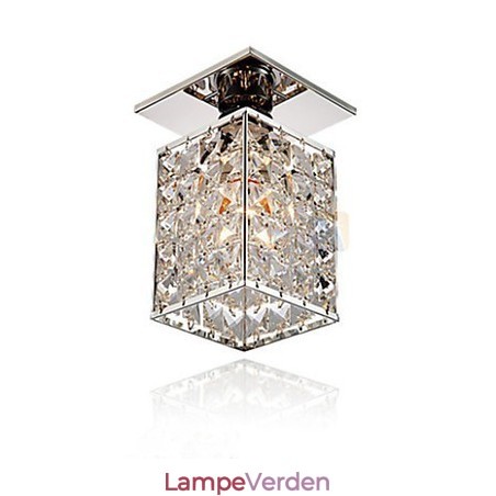 Moderne moderne krystal galvaniseret metal Flush Mount Moderne moderne krystal galvaniseret metal Flush Mount
