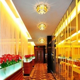 12*4,5 cm krystallampe Smd CreativeTube Spotlight Absorber kuppellys