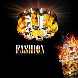 12*4,5 cm krystallampe Smd CreativeTube Spotlight Absorber kuppellys