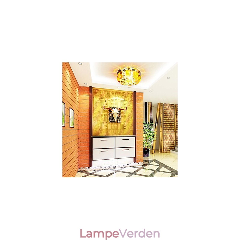 12*4,5 cm krystallampe Smd CreativeTube Spotlight Absorber kuppellys