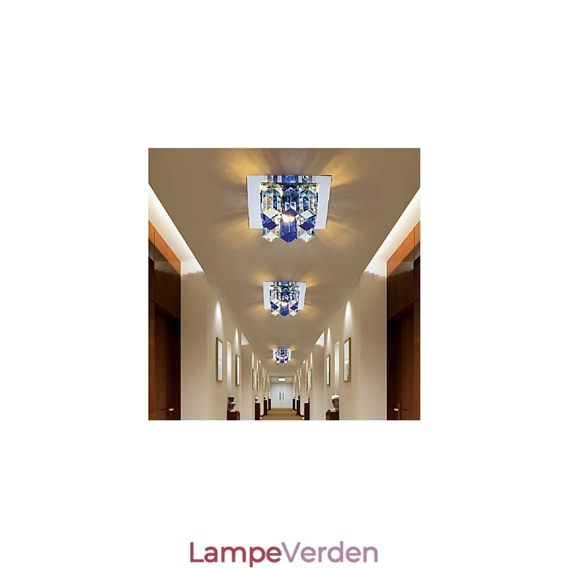 12*4,5 cm krystallampe Smd CreativeTube Spotlight Absorber kuppellys