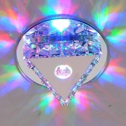 Krystal Mini Style Glas Flush Mount Børn