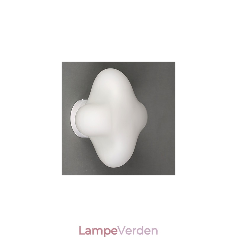 22*22CM moderne og sammentrukket enkelthoved Lucky Grass glaskuppellys