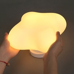 22*22CM moderne og sammentrukket enkelthoved Lucky Grass glaskuppellys