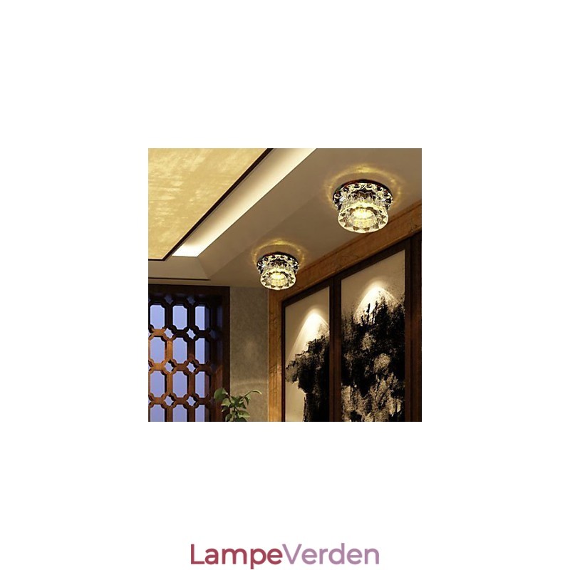 Moderne Moderne Krystal Andre Krystal Flush Mount