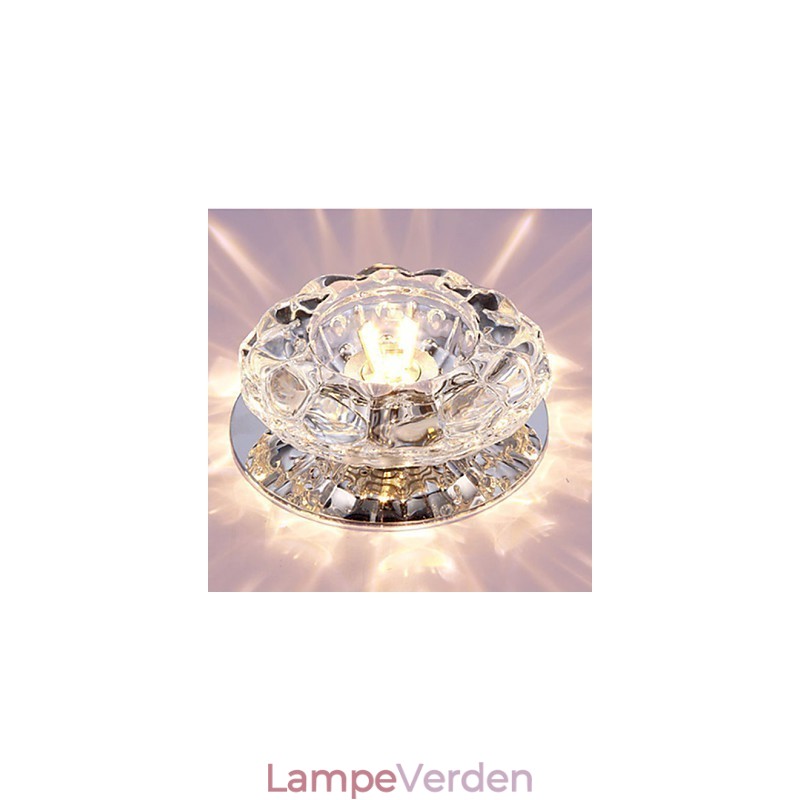 Krystal Loftslampe Spotlight SMD 3W Creative Lamp Absorber Kuppellys