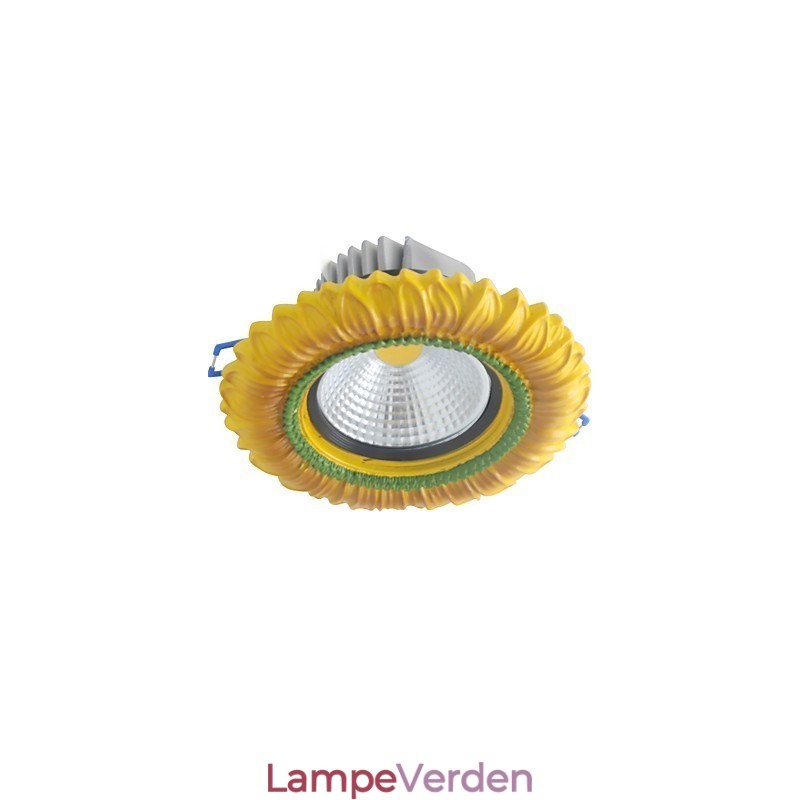 Den europæiske 1 Watt Loftlampe Lampe Hul Diameter 6 7cm Retro Middelhavet