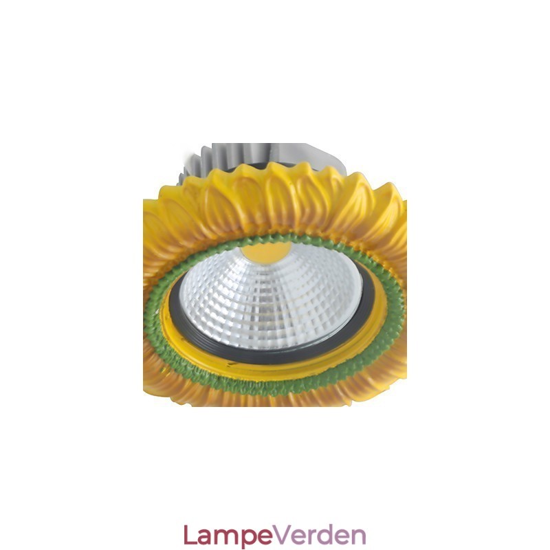 Den europæiske 1 Watt Loftlampe Lampe Hul Diameter 6 7cm Retro Middelhavet