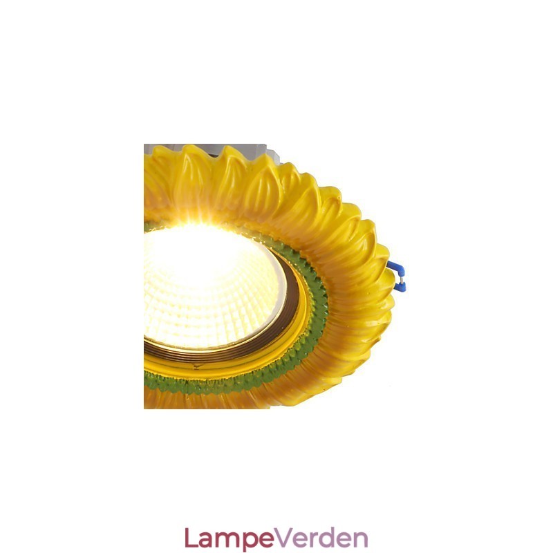 Den europæiske 1 Watt Loftlampe Lampe Hul Diameter 6 7cm Retro Middelhavet