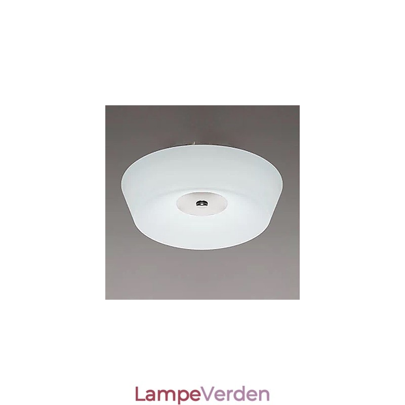 77W moderne moderne Chrome Metal Flush Mount