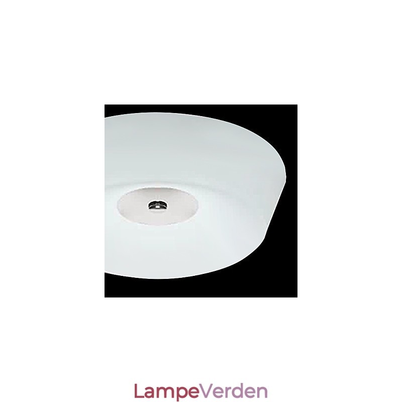 77W moderne moderne Chrome Metal Flush Mount