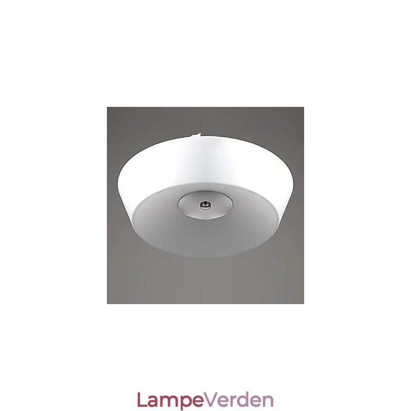 77W moderne moderne Chrome Metal Flush Mount