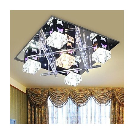 Moderne moderne krystalglas Flush Mount Moderne moderne krystalglas Flush Mount