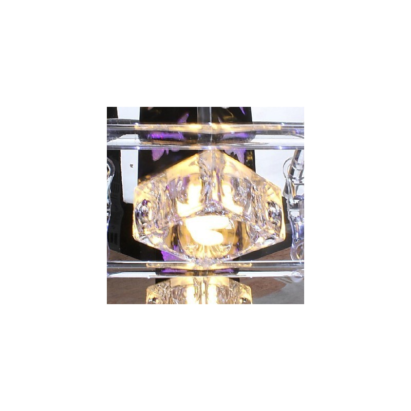 Moderne moderne krystalglas Flush Mount