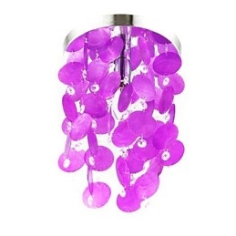 Moderne moderne mini-stil galvaniseret flush Mount