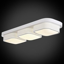 Moderne moderne metal flush Mount