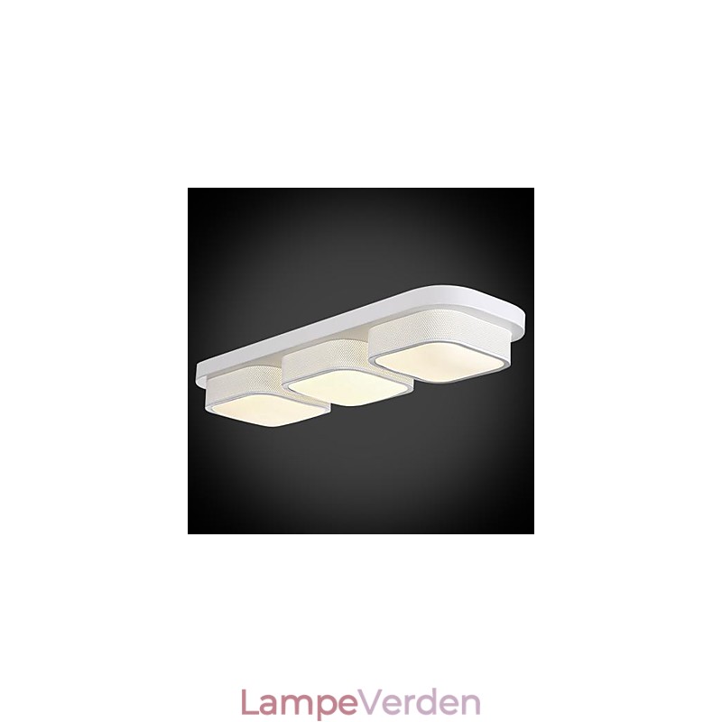 Moderne moderne metal flush Mount