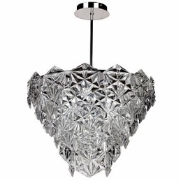 Moderne Moderne Krystal Andre Krystal Lysekrone Pendel Light Flush Mount
