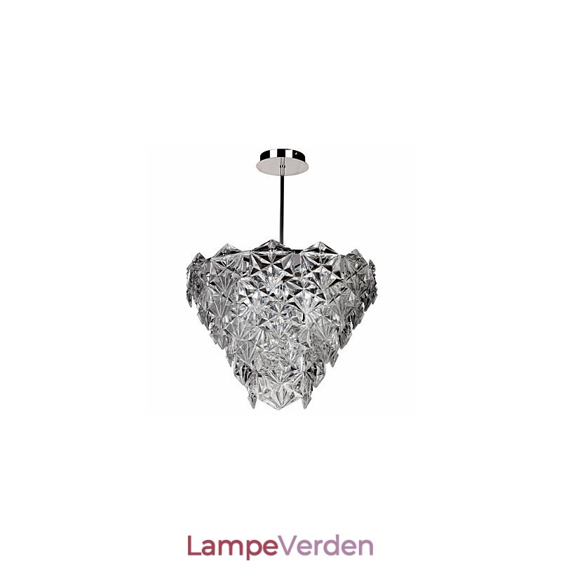 Moderne Moderne Krystal Andre Krystal Lysekrone Pendel Light Flush Mount