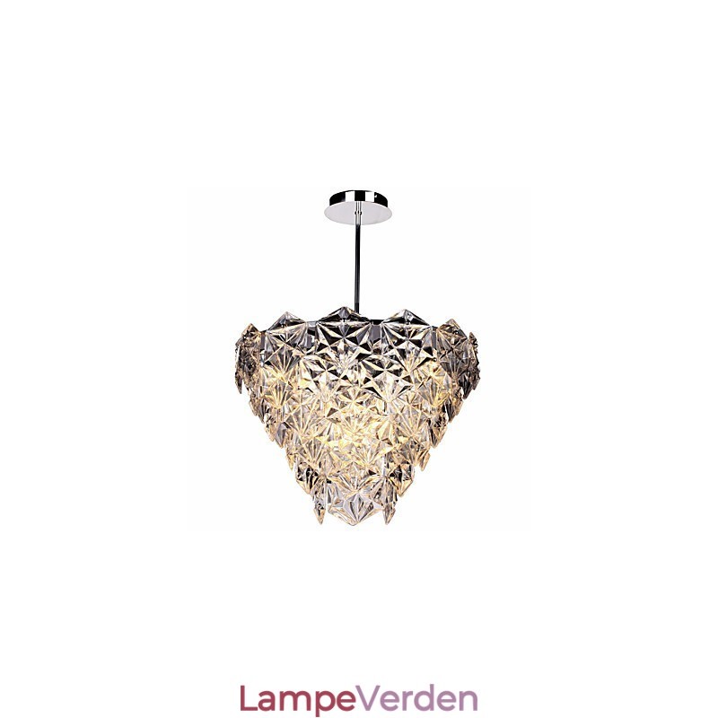Moderne Moderne Krystal Andre Krystal Lysekrone Pendel Light Flush Mount