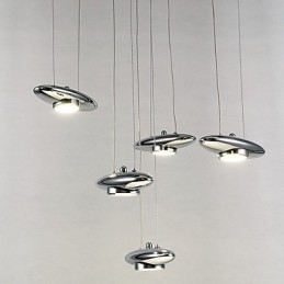 4W moderne og moderne traditionel klassisk metal flush Mount