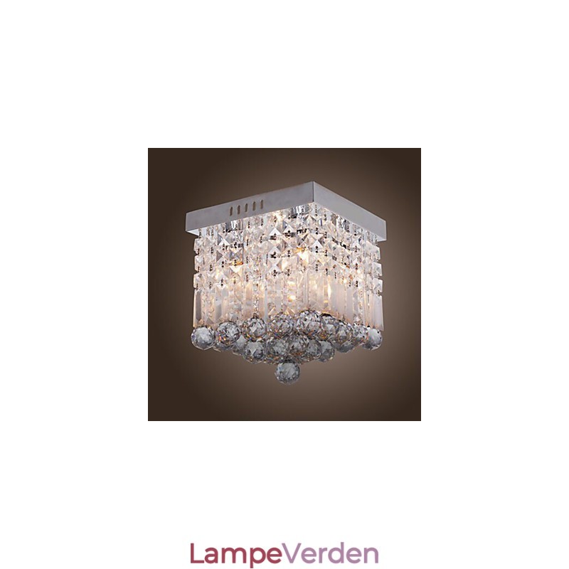 Moderne moderne krystal Mini Style Flush Mount