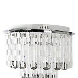 Krystal Semi Flush Mount med 8 lys