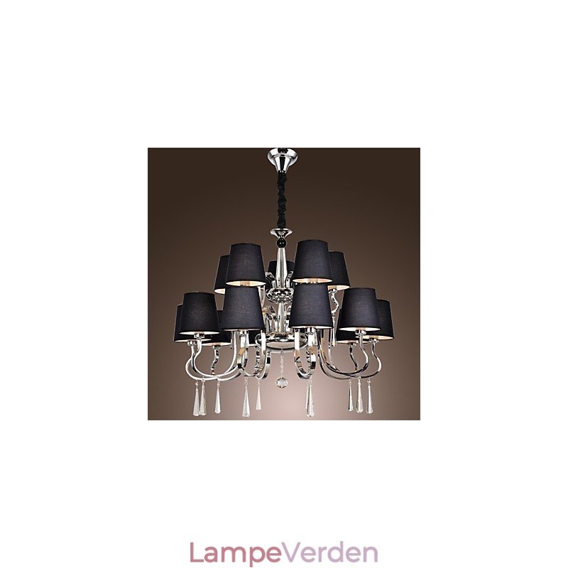 Moderne Moderne Traditionel Klassisk Rustik Lodge Vintage Country Island Chrome Metal lysekrone
