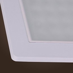Moderne moderne mini stil galvaniseret plast Flush Mount