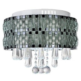 Yndefuld Crystal Flush Mount
