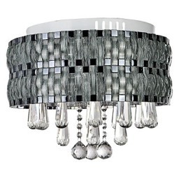 Yndefuld Crystal Flush Mount