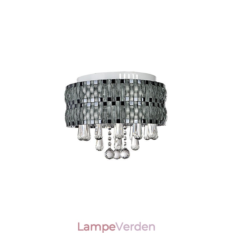 Yndefuld Crystal Flush Mount