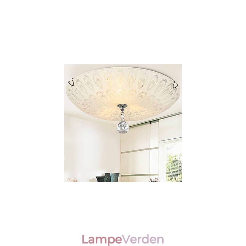 Moderne moderne krystal forsænket soveværelse