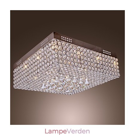 Loftslampe med krystalperler med 45 farver Loftslampe med krystalperler med 45 farver