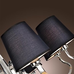 Moderne Moderne Traditionel Klassisk Rustik Lodge Vintage Country Island Chrome Metal lysekrone
