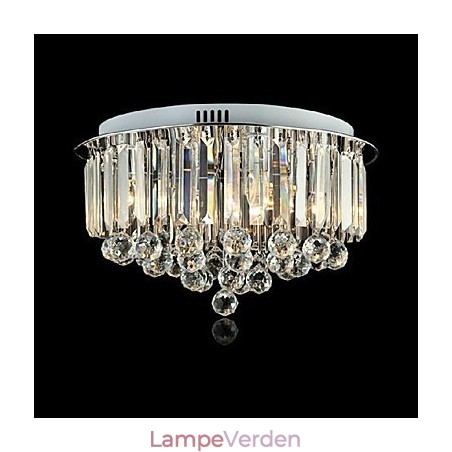 Moderne moderne traditionelt klassisk krystalmaleri Metal Flush Mount Light Moderne moderne traditionelt klassisk krystalmaleri Metal Flush Mount Light