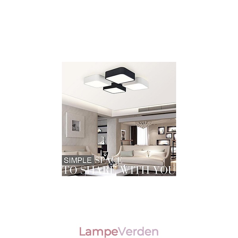 Moderne moderne maleri Metal Flush Mount Light