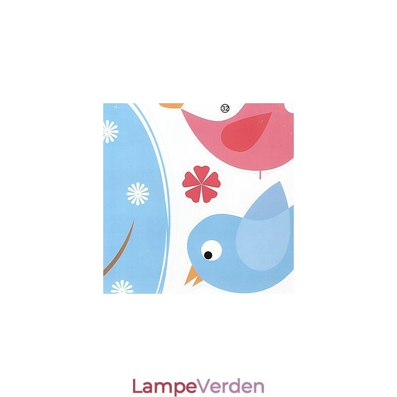 Creative 3D tapet væglampe Moderne natlys kan fjerne vægklistermærkelysene