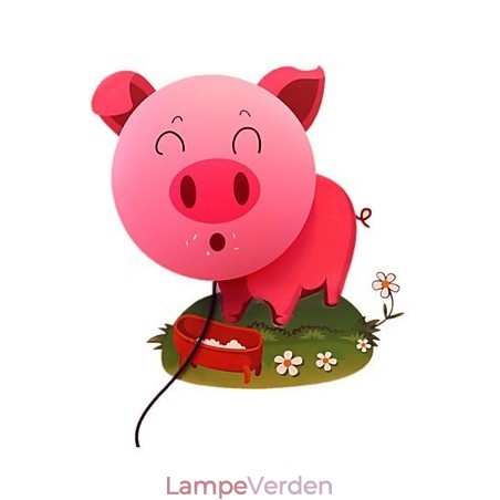 Tapet Væglamper Blomst Ansigt DIY Sjov Atmosfære Natlampe Børn Sengelampe Dekoration Pink Pig Tapet Væglamper Blomst Ansigt DIY Sjov Atmosfære Natlampe Børn Sengelampe Dekoration Pink Pig