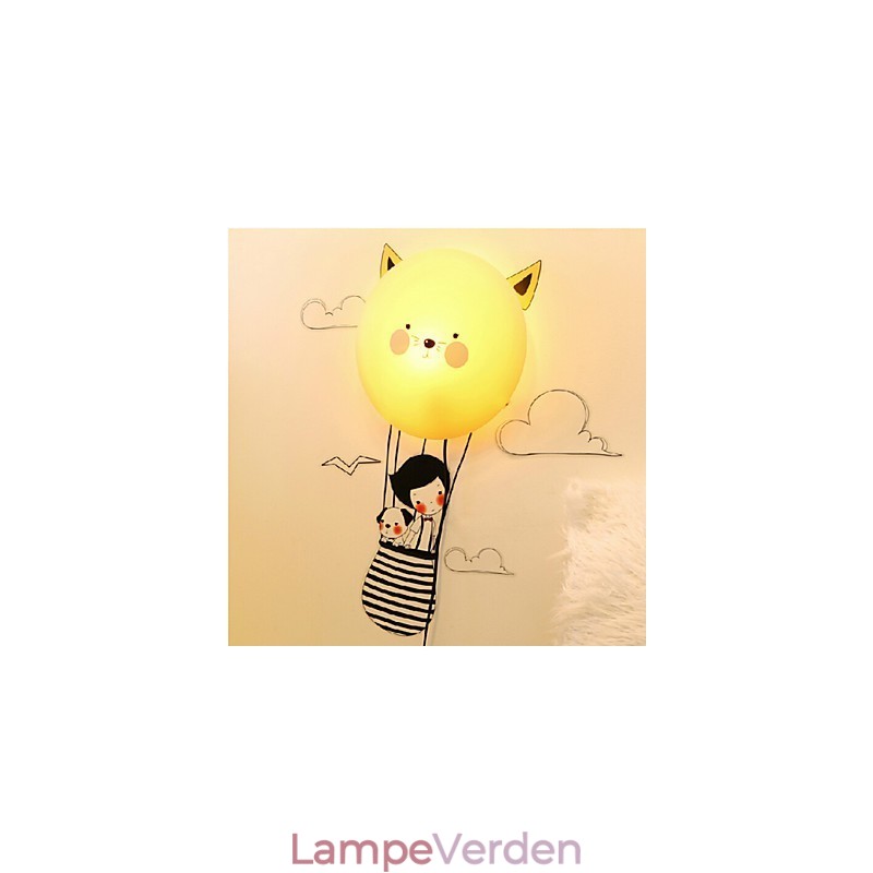 Væglamper Moderne Moderne Kreativ 3D-vægpapir Væglampe Lys