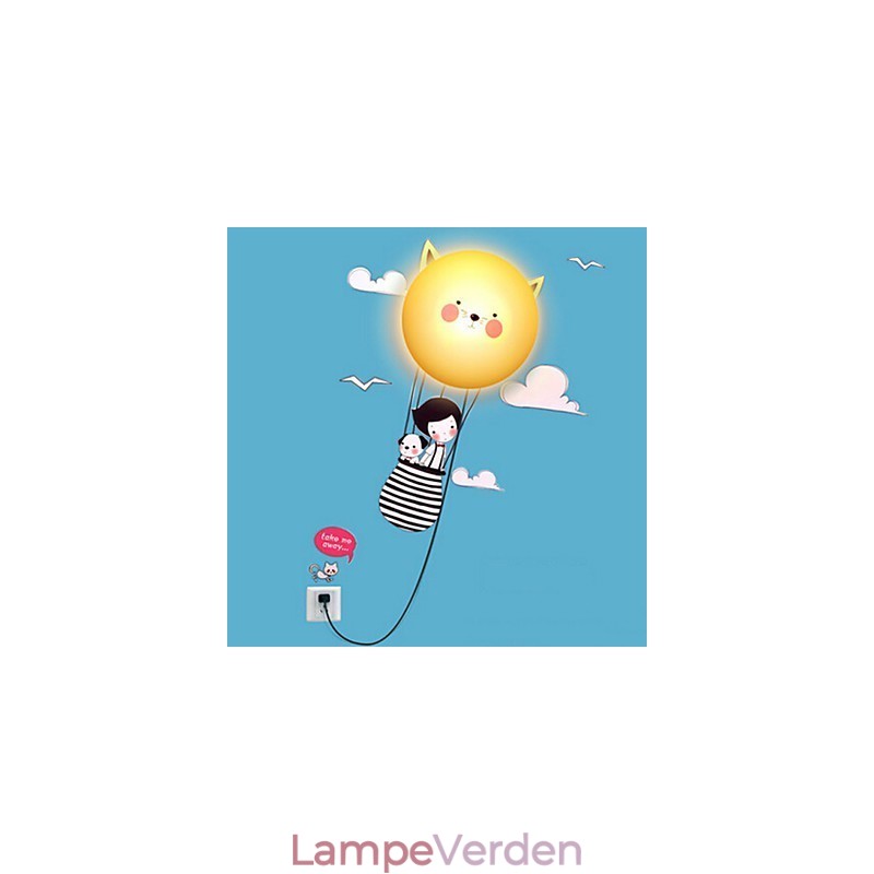 Væglamper Moderne Moderne Kreativ 3D-vægpapir Væglampe Lys