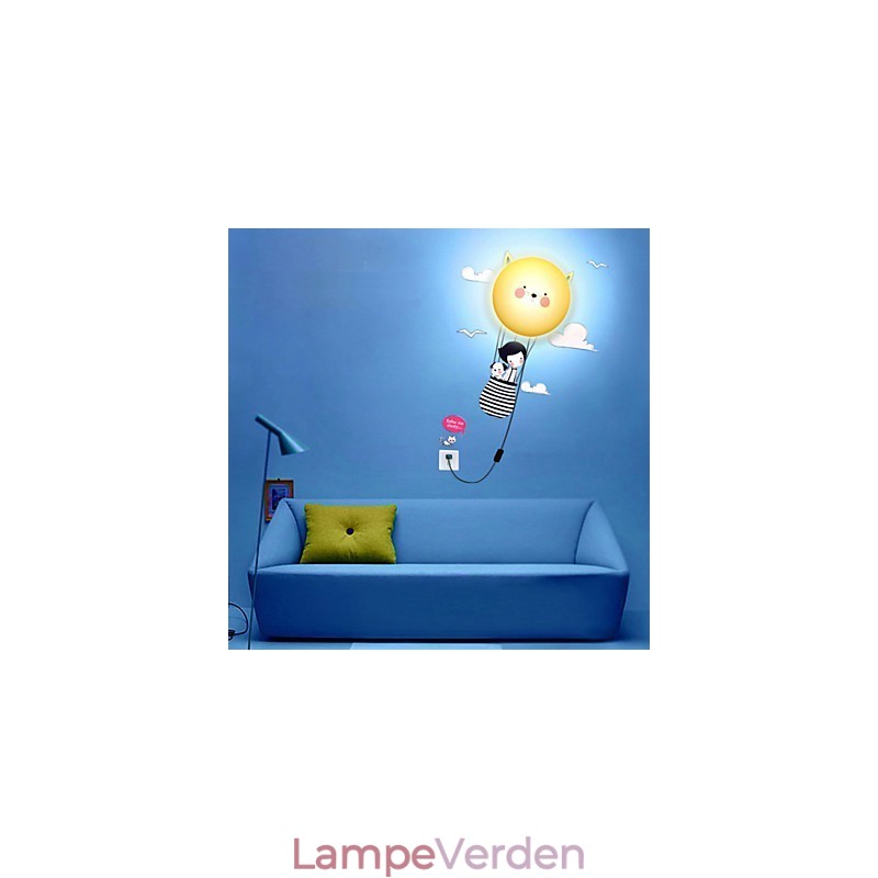 Væglamper Moderne Moderne Kreativ 3D-vægpapir Væglampe Lys