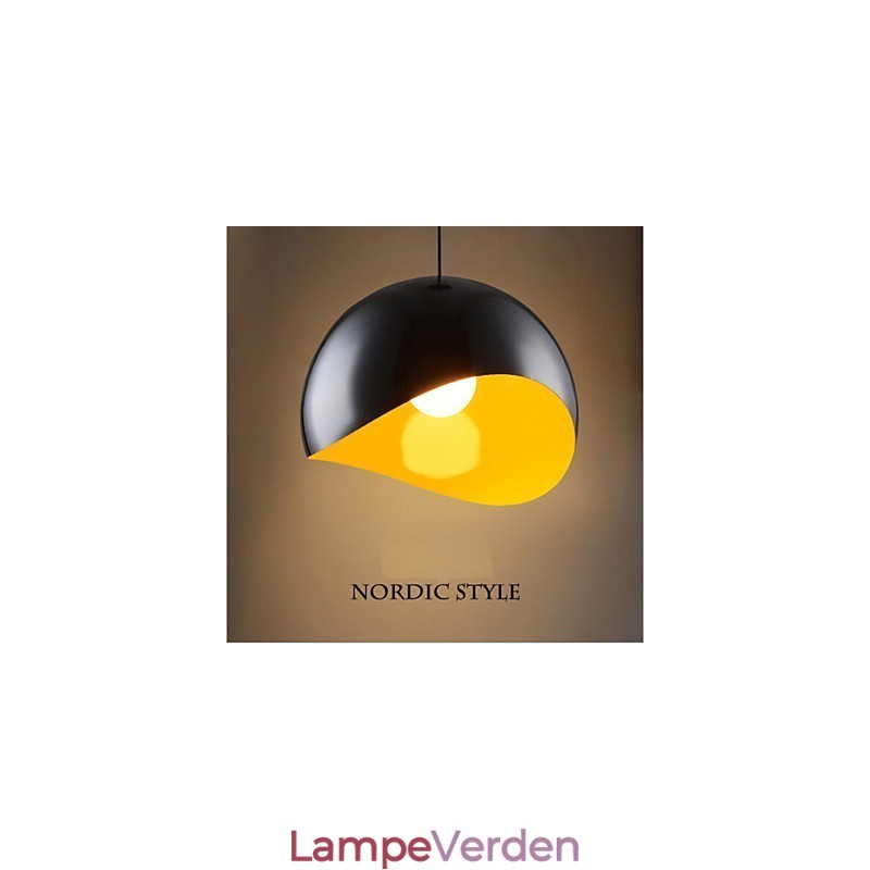 Retro Apple Pendant Light Pære Base Droplight