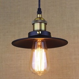Amerikansk Country Style Ultra Miniature Retro Industriel Enkel lille pendel