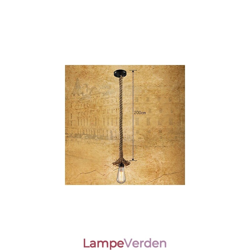 Traditionel klassisk rustik Lodge Vintage Country Retro Pendel Light