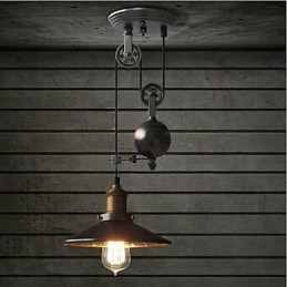 Pendellamper Rustic Lodge Vintage Retro Country Garage Metal
